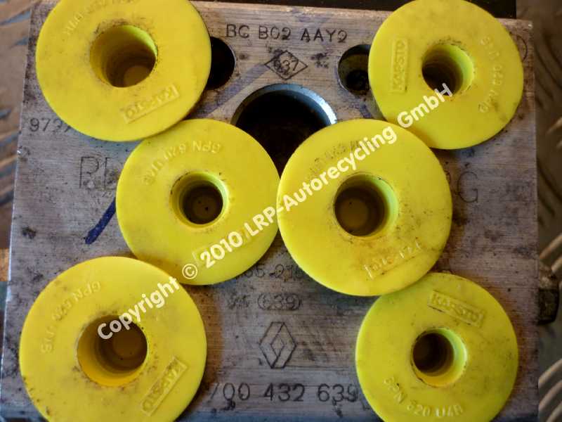 Renault Clio 2 original ABS Block Hydroaggregat 0265216702 BJ2000